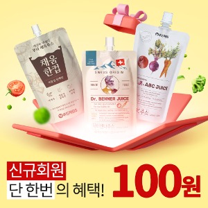 푸닥 주스 맛보기 3종박스(채움한컵+미미abc주스+벤나주스)